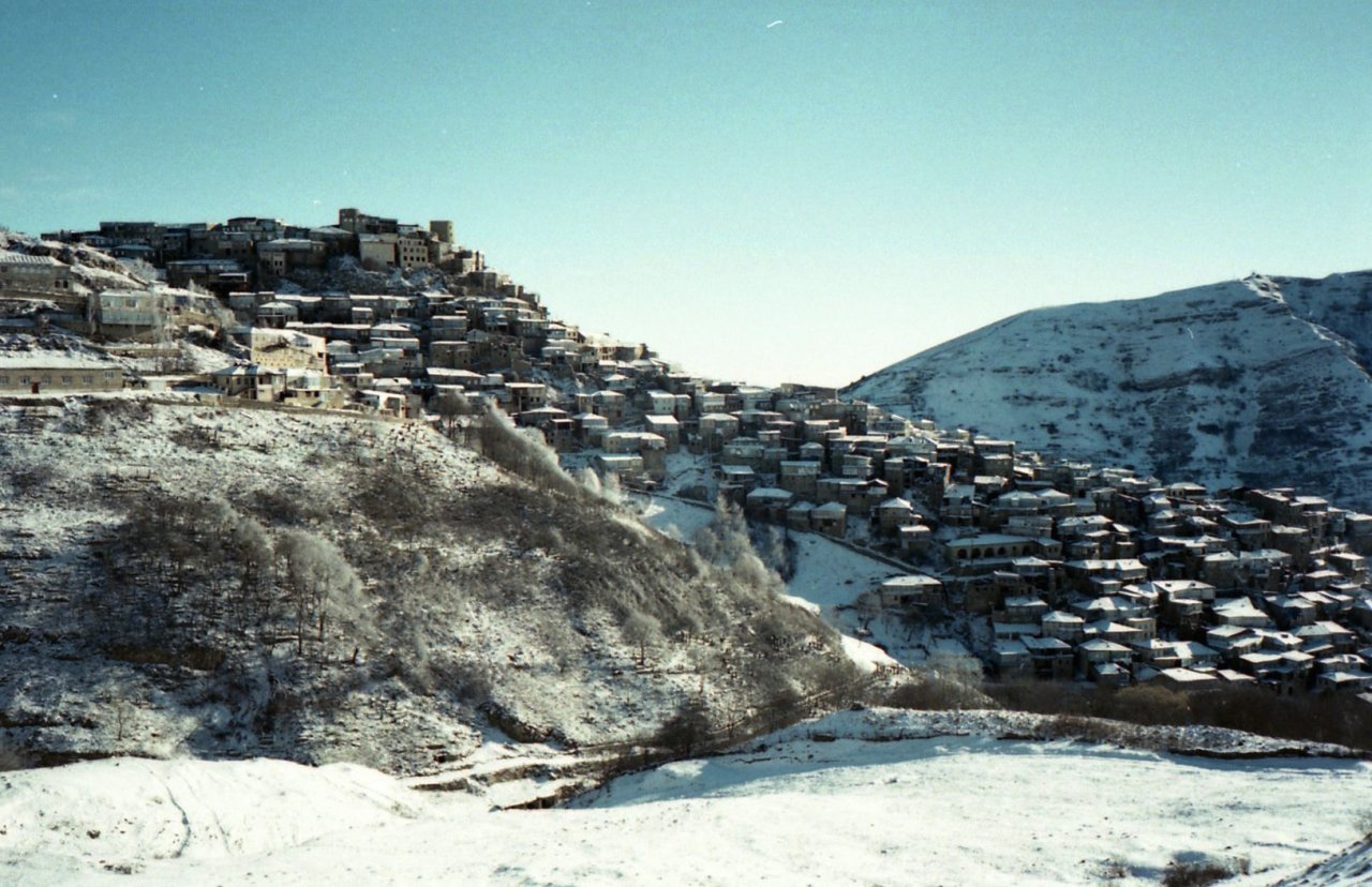 Вид на село Кубачи