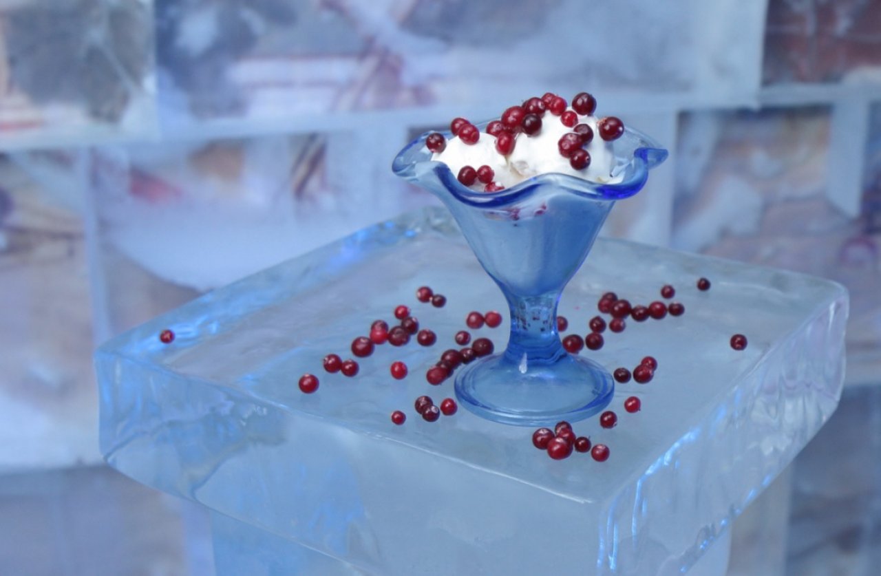 Десерт в ледяном музее, Терем Снегурочки