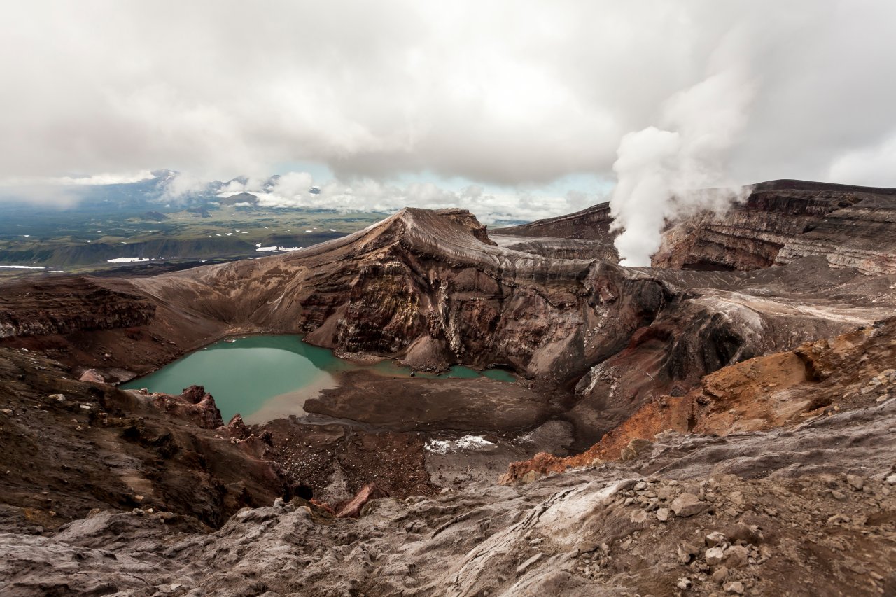 Вулкан Горелый на Камчатке. Фото: VittoriaChe/Shutterstock
